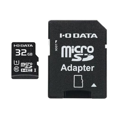 UHS-I UHSXs[hNX1microSD[J[h ϊA_v^t32GB(MSDU1-32GR) IODATA ACI[f[^