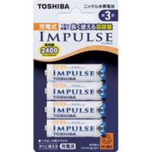 TOSHIBA jbPfdr [dIMPULSE eʃ^Cv P3`[dr(min.2,400mAh) 4{ TNH-3A 4P