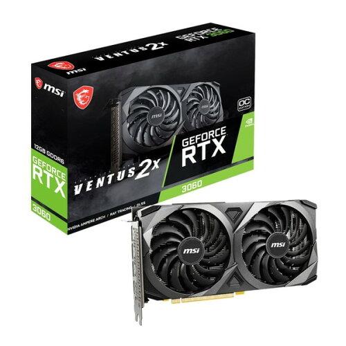 MSI GeForce RTX 3060 VENTUS 2X 12G OC OtBbNX{[h VD7553 MSI COMPUTER