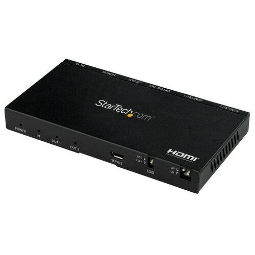 StarTech.com HDMIz 12o 4K/60Hz XP[[HDMIXvb^[ HDCP 2.2 EDIDF@\ 7.1chTEh ST122HD20S