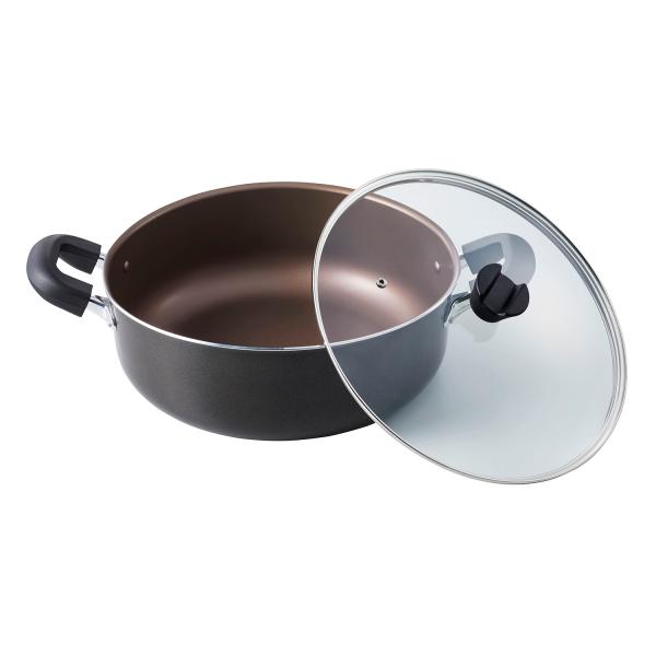 �x�X�g�R �傫���Đ􂢂₷�� ��^�� 32cm IH �u���E�����^���b�N ND-8224