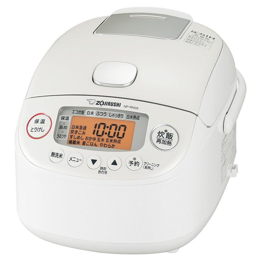 ECJOY!】 象印 圧力IH炊飯ジャー(3合炊き) 極め炊き ホワイト(NP-RN05-WA)【特価￥25,067】