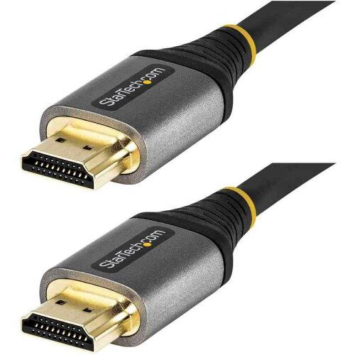 StarTech.com v~AnCXs[hHDMI 2.0P[u/2m/4K60Hz/PremiumF/High Speed HDMIj^[P[u/C[TlbgΉ/HDR10AARC/4KΉHDMIR[h/UHD𑜓xfBXvCp/IXEIX HDMMV2M