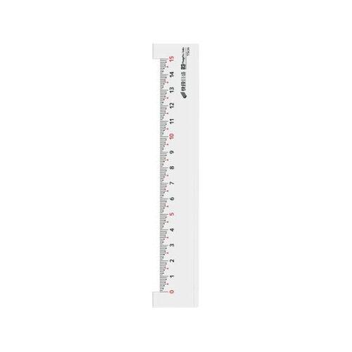 新潟精機 SK 0基点定規 快段目盛 15cm OKJ-15KD