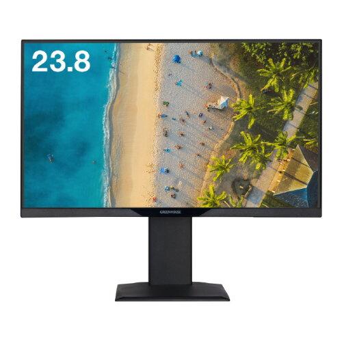 GH-LCW24LH-BK 23.8^ tj^[y~X^htfz 1920~1080 Xs[J[ D-sub DisplayPort HDMI ubNn