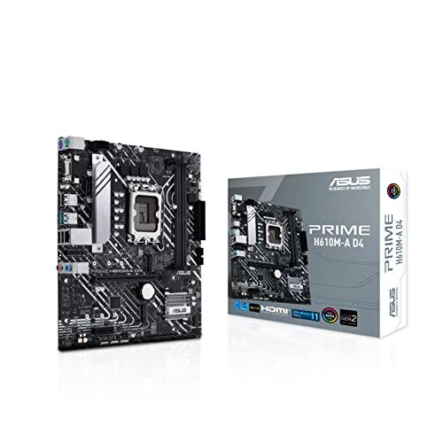 ASUS INTEL 12CPU(LGA1700)Ή H610 `bvZbg MicroATX }U[{[h PRIME H610M-A D4 ASUS GCX[X