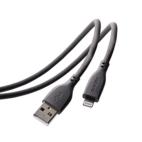 MPA-UALSS20GY USB-A to LightningP[u/Ȃ߂炩/2.0m/O[(MPA-UALSS20GY) ELECOM GR