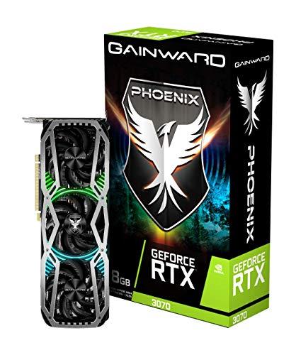 GAINWARD GeForce RTX 3070 PHOENIX 8G V1 LHR OtBbNX{[h NE63070019P2-1041X-G-V1 VD7761