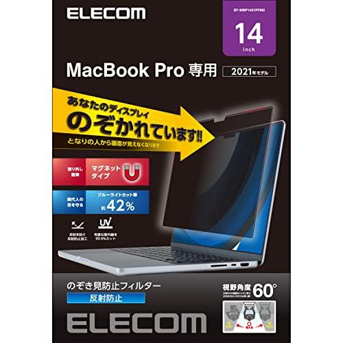 tیtB^[/̂h~/}Olbg^Cv/MacBook Pro 14C`(2021)(EF-MBP1421PFM2) ELECOM GR
