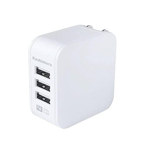 AC-018 AC-3USB-3.6A WH(AC-018)
