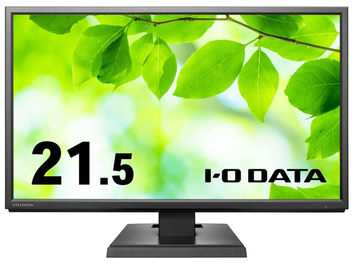 広視野角ADSパネル採用 21.5型ワイド液晶ディスプレイ ブラック「5年保証」(LCD-AH221EDB-B)