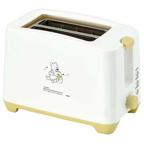 スケーター ポップアップ トースター 2枚焼き 縦型 ディズニー くまのプーさん ETS1-A