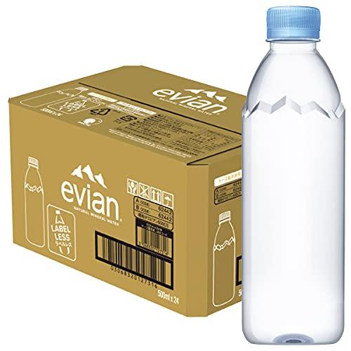 #エビアン ラベルレス 500ml×24本