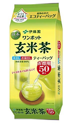 #ワンポットエコティーバッグ 玄米茶 50袋入り