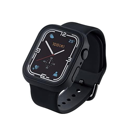 Apple Watch series7 45mmptJo[P[X v~AKX Z~bNR[g ubN / AW-21AFCGCBK ELECOM GR