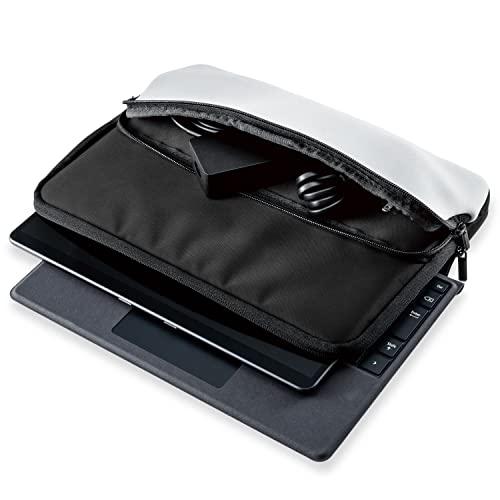 Surface Pro8/ProX用ポケット付インナーバッグ ACアダプター収納可能 ブラック / TB-MSP8NPPBK ELECOM エレコム