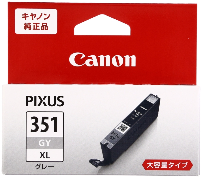 Canon  CNJ[gbW  O[ eʃ^Cv BCI-351XLGY