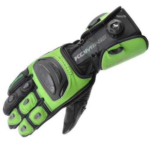 GK-253 Dial Fit Racing Gloves 06-253 F:Lime Green TCY:L