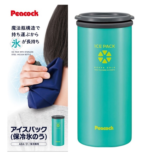 Peacocピーコック ミニアイスパック ABB-16A ブルー（新品