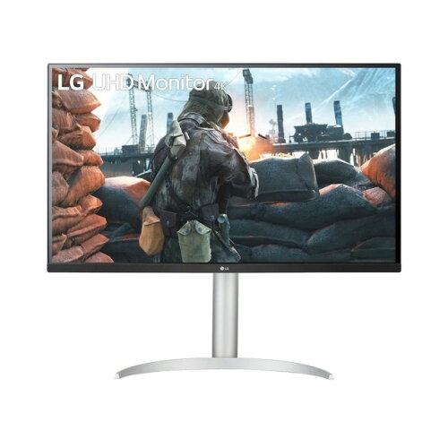 32UP550N-W 31.5型 4K IPS 液晶ディスプレイ 3840×1600～2160 スピーカー搭載 DisplayPort1.4 HDMI×2 USB タイプC ホワイト系
