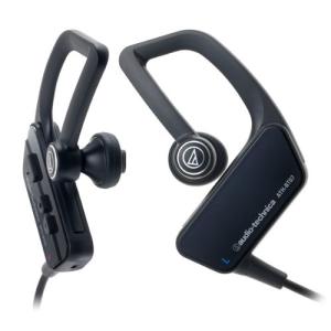 Ecjoy オーディオテクニカ Sound Phone イヤホン ワイヤレス 防水仕様 スポーツ向け ブラック Ath Bt07