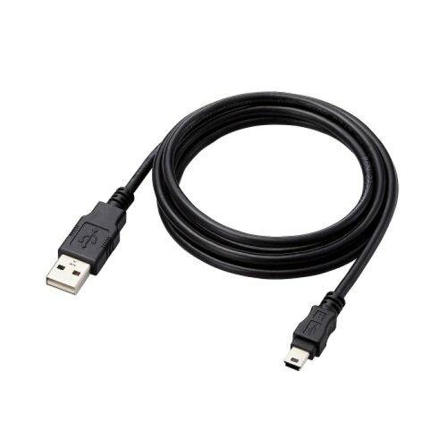 USB2.0P[u/A-miniB^Cv/dlŒ/1.5m/ubN(U2C-AM15BK/ID) ELECOM GR
