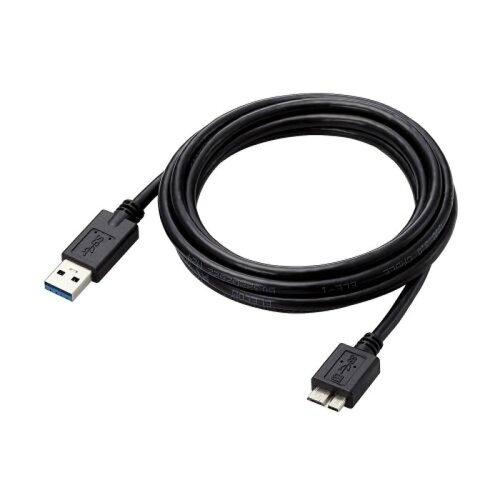 USB3.0P[u/A-microB^Cv/dlŒ/2m/ubN(USB3-AMB20BK/ID)