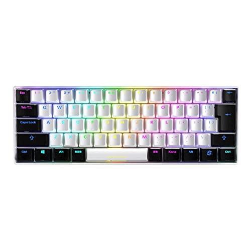 Sharkoon Q[~OL[{[h SKILLER SGK50 S4 White L EP[u eL[X 60%CAEg AN`G[V|Cg1.9mm L[XCb`JX^}CY\ {K㗝Xi zCg