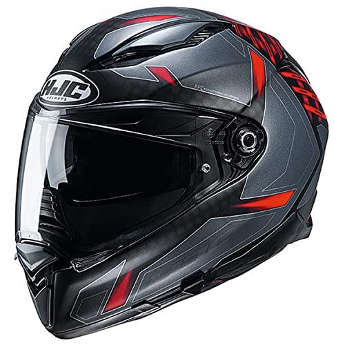 HJC(GC`WFCV[) oCNwbg ttFCX BLACK/RED (TCY:L) F70 DEVER(fB[@[) HJH221