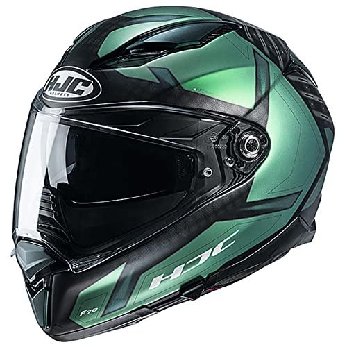 HJC HELMETS(GC`WFCV[) oCNwbg ttFCX GREEN (TCY:L) F70 DEVER(fB[@[) HJH221 O[