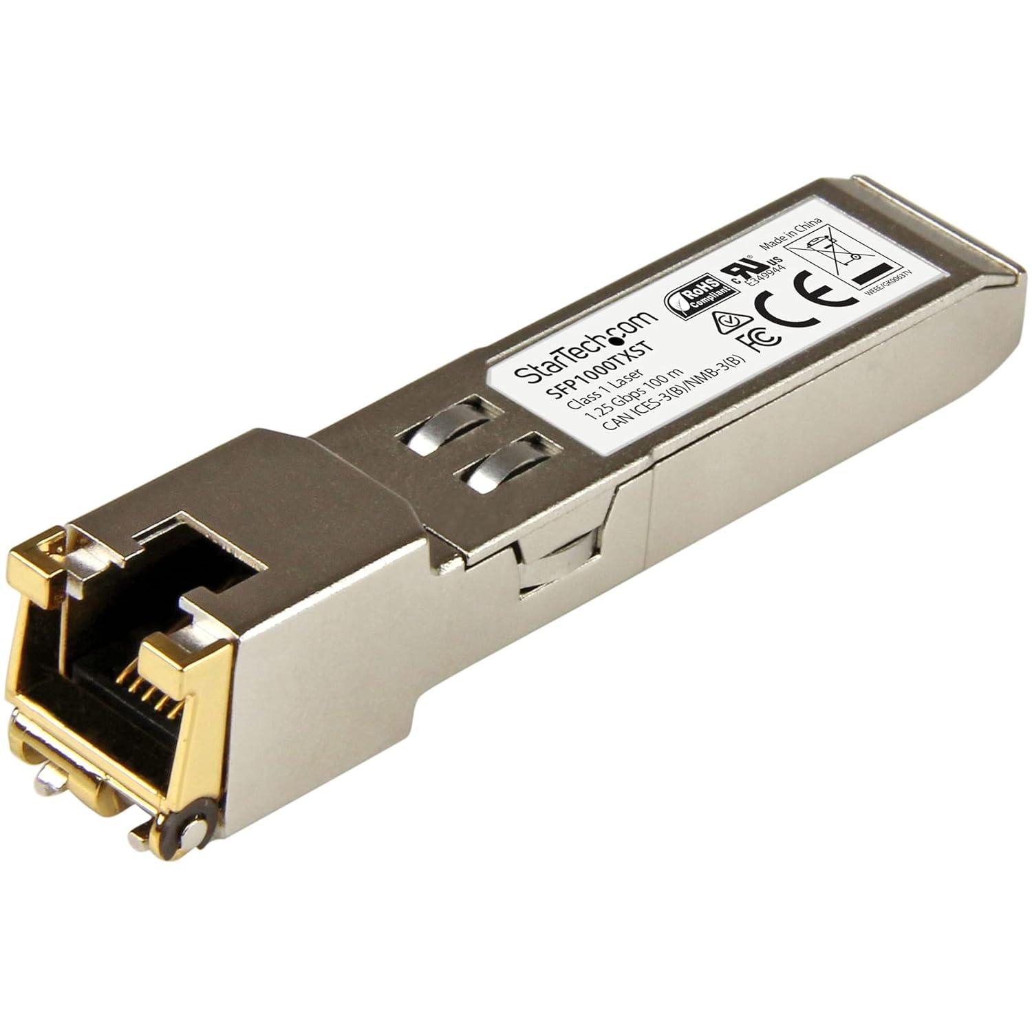 StarTech.com SFP W[/MSAΉAR[h/1000BASE-TX gV[o SFP1000TXST X^[ebN(STARTECH.COM)