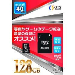 microSDJ[h 128GB 40MB/s Class10AUHS-I h(GSMS128PAD)