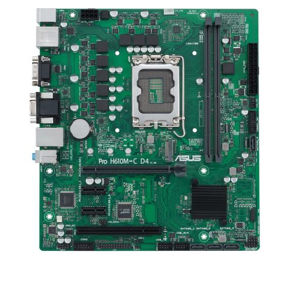 ASUS ZLeBAMAǗAێ琫ꂽ Micro-ATX H610  rWlX }U[{[h PRO H610M-C D4-CSM/Kʕi