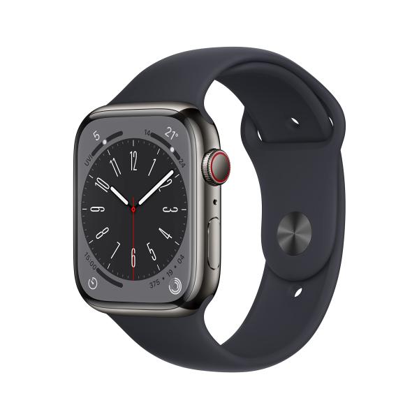 Apple Watch Series 8(GPS + Cellularf)- 45mmOt@CgXeXX`[P[Xƃ~bhiCgX|[coh - M[