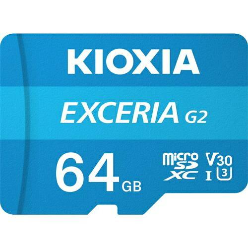 [i]KIOXIA KMU-B064G microSDXCJ[h EXCERIA G2 64GB(KMU-B064G) TOSHIBA 