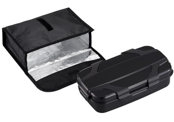 ≪新商品≫【ロックフォー】ランチボックス(仕切付) 保冷ケース付 ＜日本製＞ (139048)