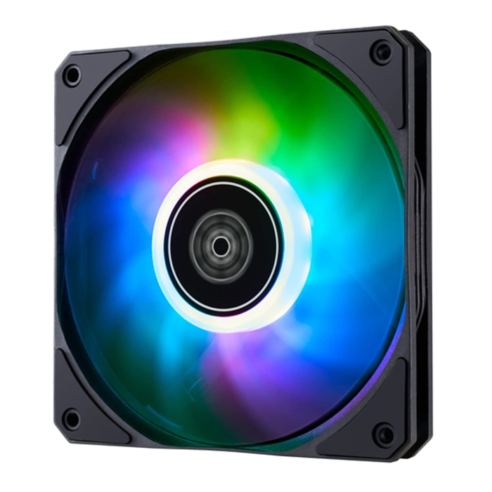 silverstone PWM @\  ARGB CeBO @\ ̍\ 120mm X t@ SST-AS120B-ARGB/Kʕi