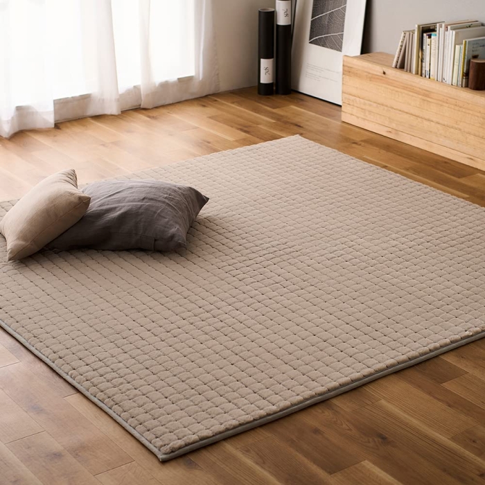 ACXI[} O J[ybg }bg 185~185cm t@[ ӂӂ rbgt@[ObhO ORG-G1818 x[W IRISOHYAMA ACXI[}