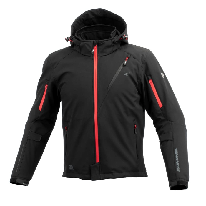 R~l(KOMINE) oCNp JK-5792 veNg\tgVFEB^[p[J-IFU Neo Black/Red L