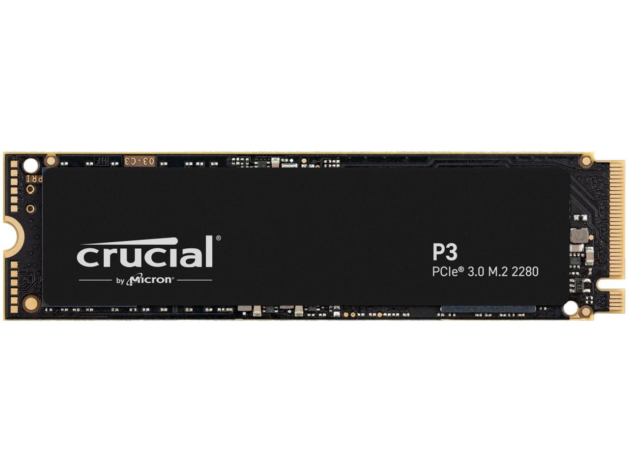 Crucial(N[V) P3 1TB 3D NAND NVMe PCIe3.0 M.2 SSD ő3500MB/b CT1000P3SSD8JP 5Nۏ K㗝Xi 1000GB(1TB)