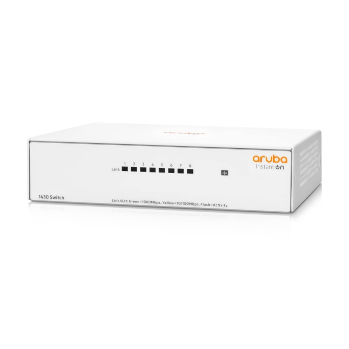 Aruba Instant On 1430 8G Switch(R8R45A#ACF) HP GC`s[