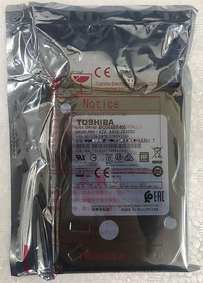 HDD 2.5h(S-ATA/4TB) MQ04ABB400