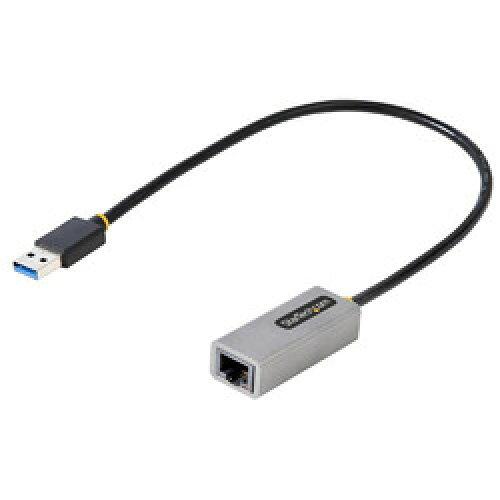 StarTech.com USBLLANA_v^[/USB Type-A - RJ45/USB 3.0/3.2 Gen 1/MKrbgC[Tlbg/hCo[CXg[sv/30cmP[u/m[gp\Rp USB-A lbg[N ϊ RlN^[ USB31000S2