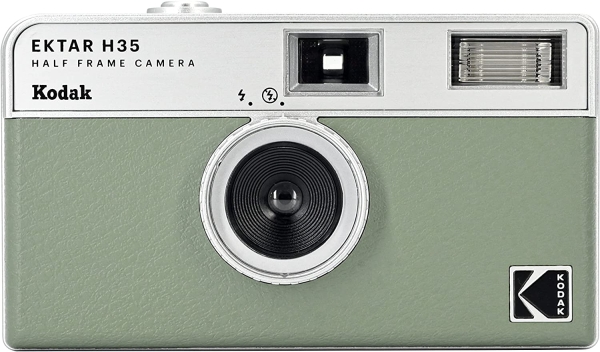  コダック ハーフサイズフィルムカメラ EKTAR H35 Half Frame Camera セージ