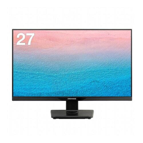 GH-LCW27C-BK 27.0^ChLpLEDtfBXvC [WINMAC] 1920~1080 Xs[J[ D-sub DisplayPort HDMI ubNn