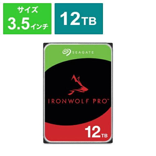 IronWolf Pro HDD(Helium)3.5inch SATA 6Gb/s 12TB 7200RPM 256MB 512E(ST12000NT001)