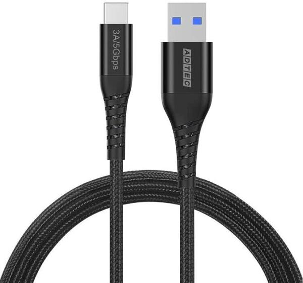 USB Type-A to C P[u (36Wo / 5Gbpsbps / 2.0m) ubNyAPC-V2006AC-U3-BKz