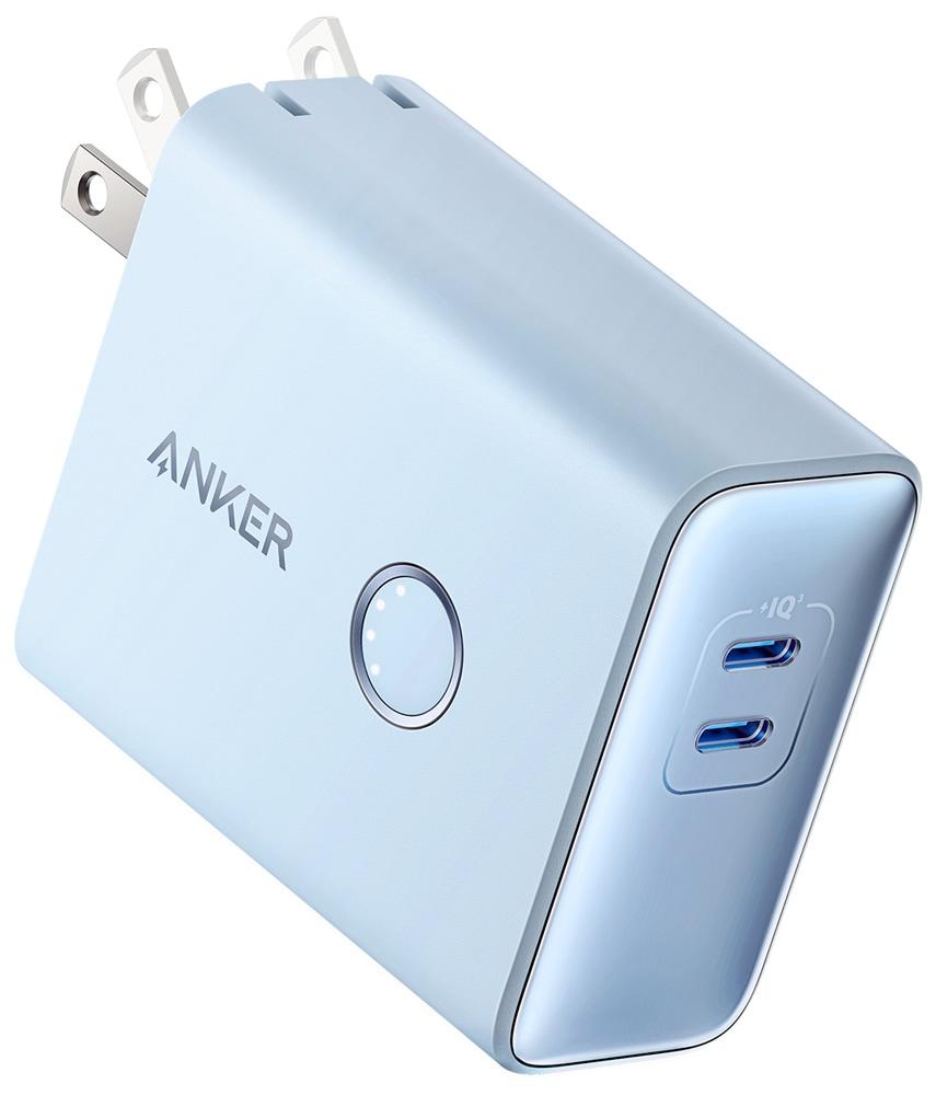 Anker 521 Power Bank (PowerCore Fusion, 45W) Blue A1626N31(A1626N31)