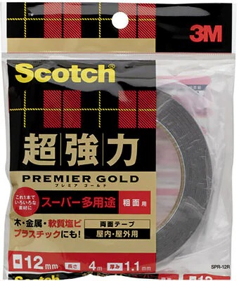 3M XRb` ͗ʃe[v v~AS[h X[p[pr eʗp 12mm~4m (SPR12R 3080)