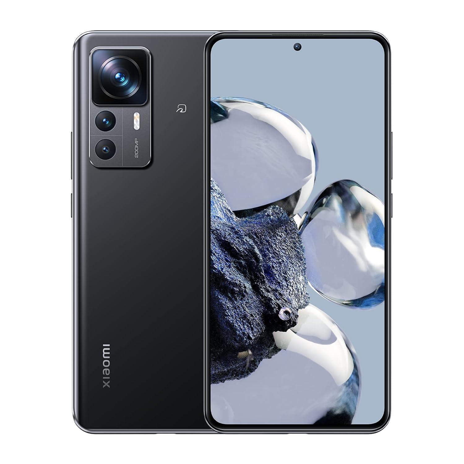 Xiaomi 12T Pro SIMt[X}[gtH 8GB+128GB 120WnCp[`[W 2fJ 120Hz AMOLED Qualcomm Snapdragon 8+ Gen 1 TCtP[^CΉ obe[ۏ؊2N Dolby VisionΉ ubN